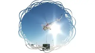 DCS World - Mi-8  helicopter  -  Roller with container.  # 844