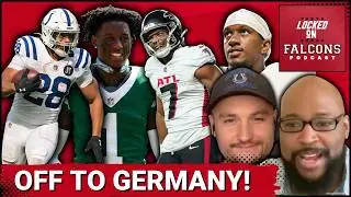 Atlanta Falcons And Colts CLASH In Germany As Bijan Robinson BATTLES Jonathan Taylor For Top RB Spot
