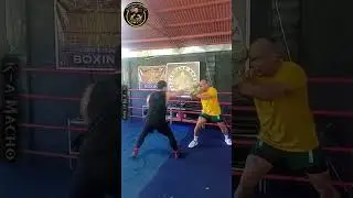 Sparing with champ WBO Jay Rapido Solmiano virac Catanduanes ka macho Ariel Camacho 