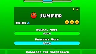 Geometry Dash - Jumper 100% (All Secret Coins) 🫣