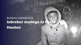 Inbreker manege in beeld - Houten