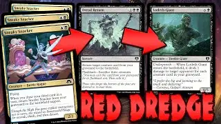 SNEAKY SNACKER TO THE MAX! Mono-Red Dredge + Grab the Prize in Pauper | Magic: The Gathering MTG