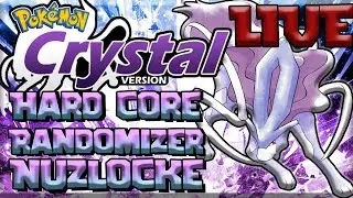 ARE WE BEATING THE ELITE 4 TODAY?! no! Pokemon Crystal Hard core Randomizer Nuzlocke