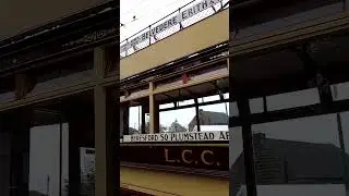 London County Council Historic Tram 106 at Crich
