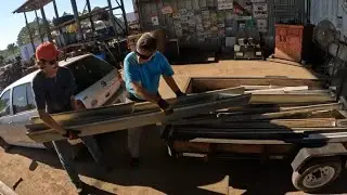 BILLS DONT CARE IF YOUR SICK #metal #scrap #recycle #steel #crushing #copper #shear #recycle 