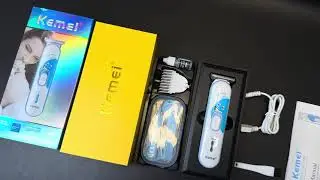 KM-963 Light Noise Quality Cute Hair Trimmer for Baby