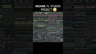 INSANE FL Studio Project 😳 #flp #flstudio #demonslayer #electronicmusic #musicproduction