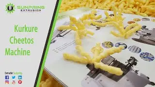 Kurkure/ Nik Naks/ Cheetos/ Cheese Curls Snacks Processing Line