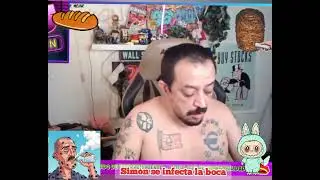 Sim&oacute;n con mucho dolor de lengua se muerde la boca por comer ansioso 🥄🍬