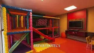 Apartamento 2 quartos c/ su&iacute;te ao lado do Parque de &Aacute;guas Claras - Residencial New York