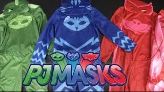 PJ Masks Gekko, Catboy & Owlette Hero Dress Up Set from Just Play