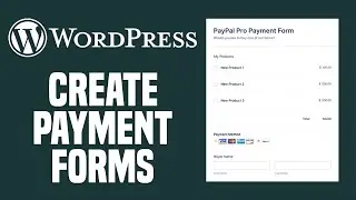 How To Make Payment Forms In WordPress | Simple Method (2025)