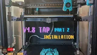 V1.8 Bed + Tap Part 2 // VORON LEGACY Build  // GoldenJaguar392