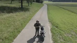 DJI Mavic Air 2 follow mode ..... motorcycle (double speed) ActiveTrack 3.0 Test - APAS 3.0