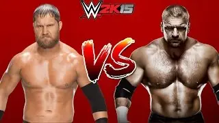 WWE 2K15 Curtis Axel vs Triple H