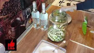 Nalewka, krople żołądkowe z orzecha włoskiego (Tincture, walnut stomach drops) cz.1