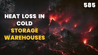 585. Heat Loss in Cold Storage Warehouses | Heat Transfer | Chemical Engineering | The Engineer Owl