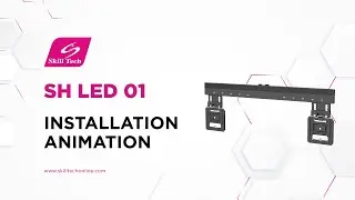 SH LED 01 Ultra Slim Micro-Gap Fixed TV Wall Mount Installation Video