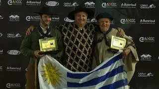 Carlos Parietti e Jose Burjel - 3º Lugar Paleteada Argentina FICCC 2018