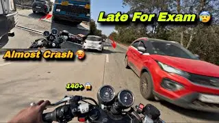 Late Ho Gya Exam Me | GT650 160+ speed Se Jana Pada | Hyper Ride | 