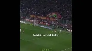 Endrick Hat-trick today☠️🔥 #shorts #foryou #viral #edit #music
