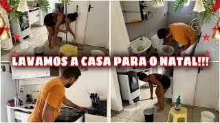 FAXINA DE NATAL | LAVEI A CASA TODA!!!