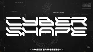 Futuristic Twitch Overlays │ Cyber Shape Stream Package by StreamSpell
