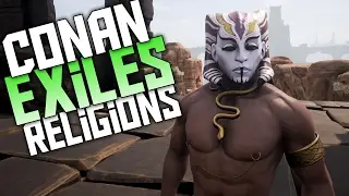 Conan Exiles Gameplay - Ep 5 - Finding Religion Trainers! Pooping Evolved Conan Exiles Let's Play