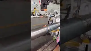 CNC Laser hardening with a laser spot size of 50 mm