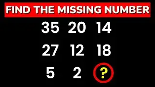 MATH SEQUENCE CHALLENGE: Find The Missing Number - AHB Quiz Trivia