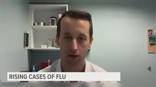 Cases of flu, child hospitalizations on the rise