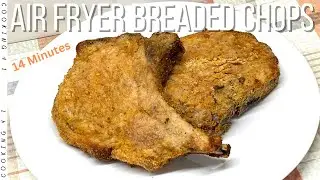AIR FRYER BREADED PORK CHOP