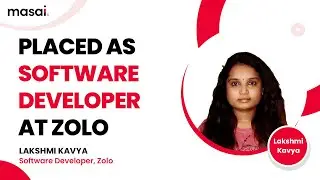 Placed As A Software Developer | Lakshmi, Masai Alumni