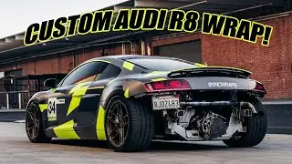 CUSTOM AUDI R8 WRAP AND MORE! | SYNC WRAPS
