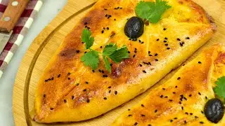 pizza cornet | بيتزا كورني بحشو بزاف بنين راح يخليك شاف في دارك