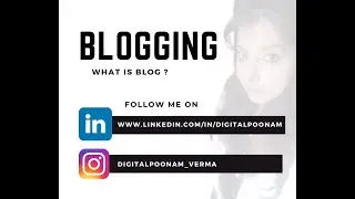 what is blog ? | Establish yourself as brand | Looking for Passive income