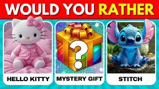 Что бы вы предпочли? 🏡 Hello Kitty против Barbie против Stitch | Постройте дом своей мечты / испы...