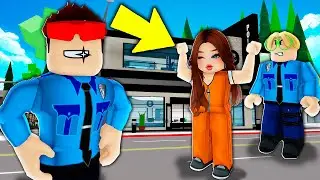 VIREI POLICIAL POR 24 HORAS NO BROOKHAVEN!