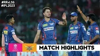 RR vs LSG 26th Match IPL 2023 Highlights | IPL Highlights 2023 | LSG vs RR highlights today