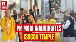 LIVE: PM Modi Inaugurates Asia's Second Largest ISKCON Temple in Navi Mumbai
