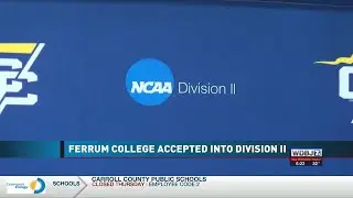 Ferrum College Accepted as NCAA Division II School