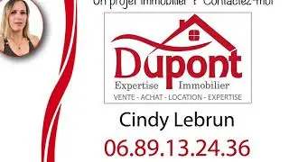 Cindy Lebrun Agence Dupont Expertise Immobilier Maubeuge vous pr&eacute;sente &agrave; Sorle le ch&acirc;teau