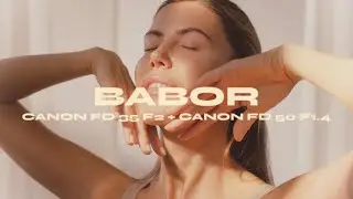 Skincare Campaign for Babor | Canon R5C + Canon FD 35mm F2 + Canon FD 50mm F1.4