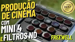 Como usar FILTRO ND para Drones na produção de imagens e vídeos.