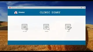 Clinic Diary for Doctors a small Java project using advanced Swing JLayeredPane GUI