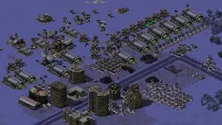 Red Alert 2 | Extra Hard Ai | 7 Vs 1 | Below 32 Degrees Map