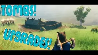 Conquering Valheim!! Ep 8 - Burial Chambers and Upgrades!
