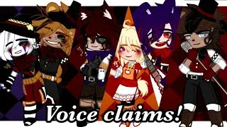 FNaF 1 voice claims! | ME Kay | FNaF 1