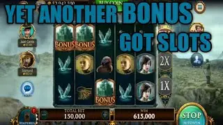 THE VALE OF ARRYN, GOT SLOTS CASINO GAMEPLAY. EPIC WINS