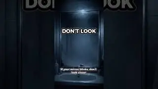 If Your Mirror Blinks, Don&rsquo;t Look Closer 😨 - Horrorshort | #creepypasta #horror #warning